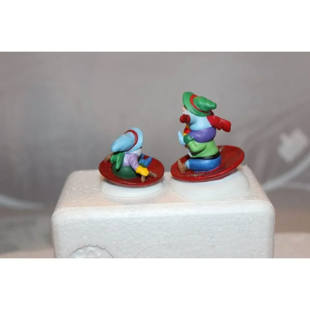 Dept 56 North Pole Village - Downhill Daredevils